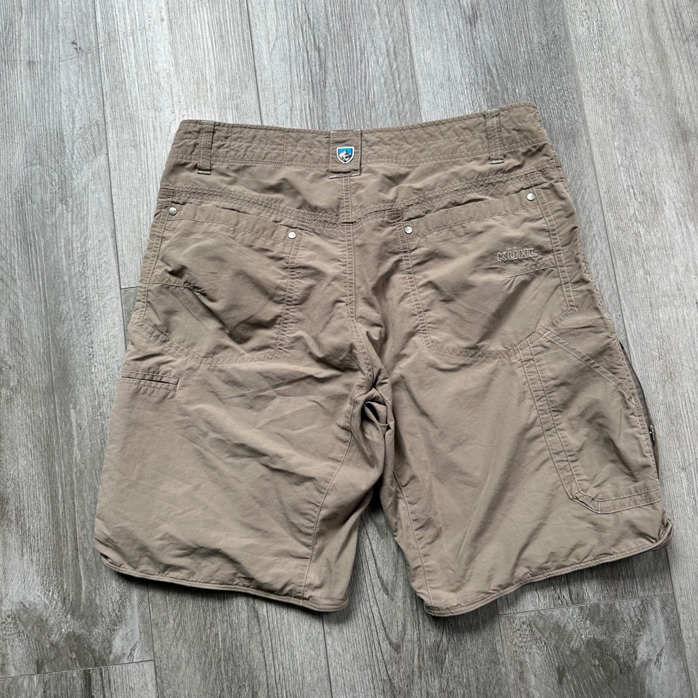KÜHL Liberator Convertible Stealth Shorts Men's 34 Khaki Zip-Off Converted